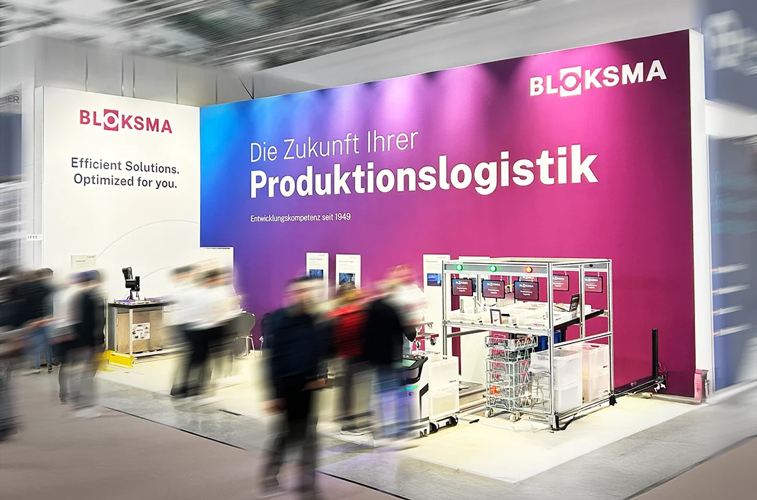 UlrichMesse Projekte Messestand Bloksma Logimat 2025